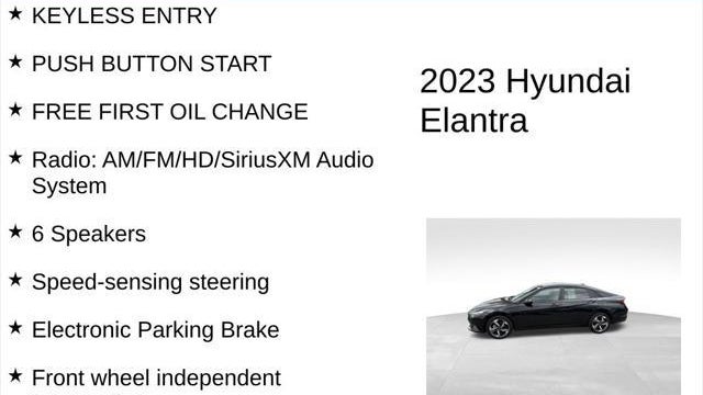 2023 Hyundai ELANTRA SEL