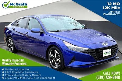 2023 Hyundai Elantra SEL 4DR Sedan Sulev
