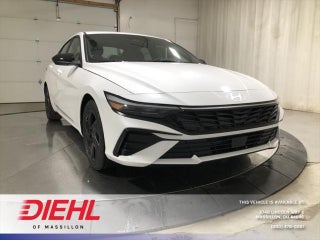 2026 Hyundai ELANTRA with Serenity White Exterior