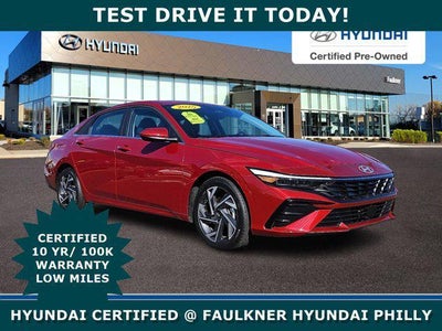 2025 Hyundai Elantra SEL Convenience 4DR Sedan