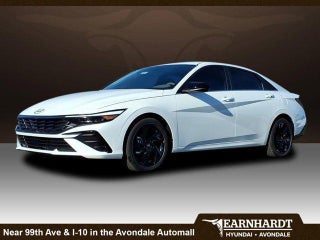 2026 Hyundai ELANTRA with Serenity White Exterior