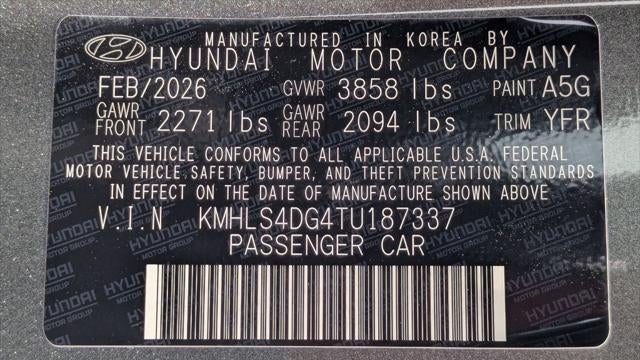 2026 Hyundai ELANTRA SEL Sport Premium