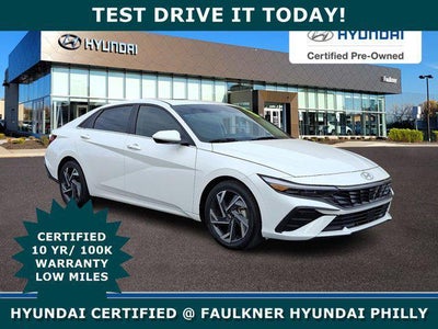 2024 Hyundai Elantra SEL 4DR Sedan
