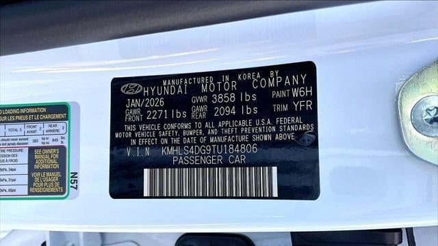 2026 Hyundai ELANTRA SEL Sport Premium