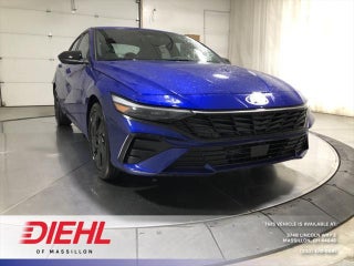 2026 Hyundai ELANTRA with Intense Blue Exterior