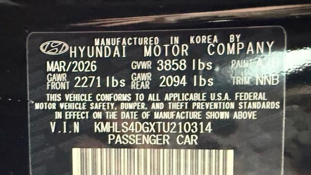 2026 Hyundai ELANTRA SEL Sport Premium