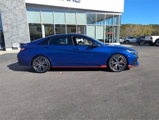 2023 Hyundai ELANTRA N with Intense Blue Exterior
