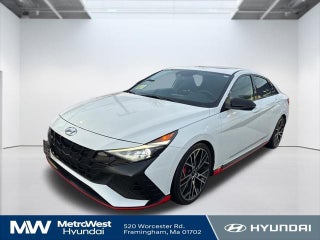 2022 Hyundai ELANTRA N with Ceramic White Exterior
