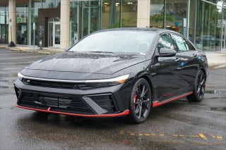 2025 Hyundai ELANTRA N with Abyss Black Exterior