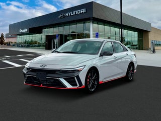 2025 Hyundai ELANTRA N with Cyber Gray Exterior