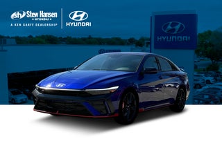 2025 Hyundai ELANTRA N with Intense Blue Exterior