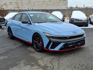 2025 Hyundai ELANTRA N with Performance Blue Exterior