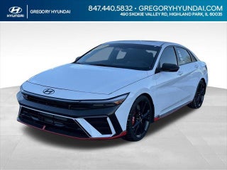 2025 Hyundai ELANTRA N with Atlas White Exterior