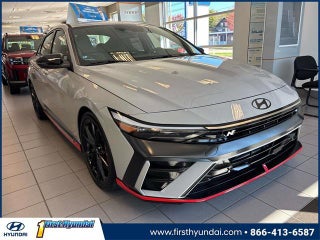 2025 Hyundai ELANTRA N with Cyber Gray Exterior