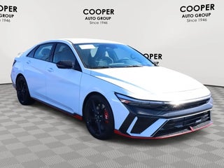 2025 Hyundai ELANTRA N with Atlas White Exterior