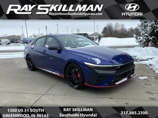 2025 Hyundai ELANTRA N with Intense Blue Exterior