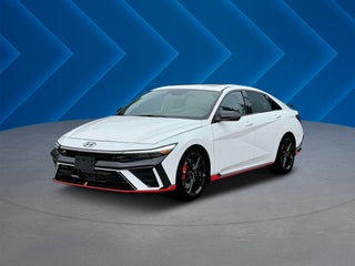 2026 Hyundai ELANTRA N with Atlas White Exterior
