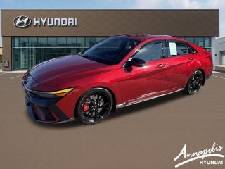 2024 Hyundai ELANTRA N with Ultimate Red Exterior