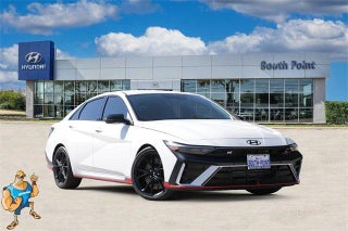 2025 Hyundai ELANTRA N with Atlas White Exterior