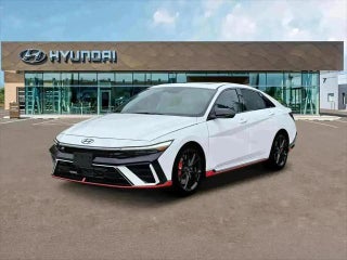 2026 Hyundai ELANTRA N with Atlas White Exterior