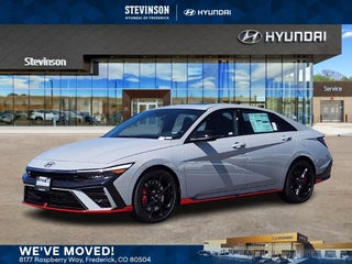 2025 Hyundai ELANTRA N with Cyber Gray Exterior