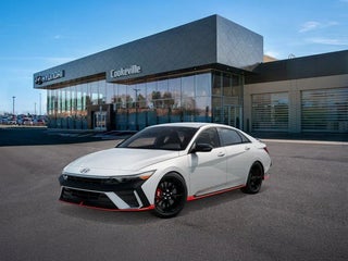 2025 Hyundai ELANTRA N with Atlas White Exterior