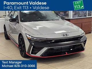 2025 Hyundai ELANTRA N with Cyber Gray Exterior