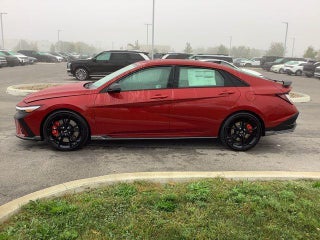 2025 Hyundai ELANTRA N with Ultimate Red Exterior