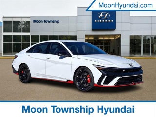 2025 Hyundai ELANTRA N with Atlas White Exterior