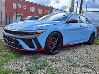 2026 Hyundai ELANTRA N with Performance Blue Exterior