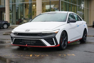 2025 Hyundai ELANTRA N with Atlas White Exterior