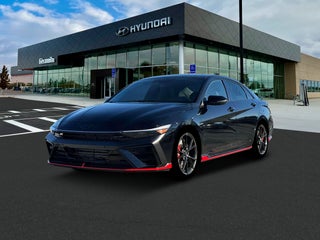2025 Hyundai ELANTRA N with Abyss Black Exterior