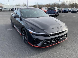 2025 Hyundai ELANTRA N with Abyss Black Exterior