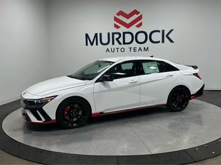 2026 Hyundai ELANTRA N with Atlas White Exterior