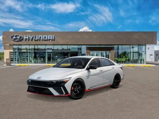 2025 Hyundai ELANTRA N with Atlas White Exterior