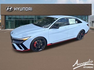 2025 Hyundai ELANTRA N with Performance Blue Exterior