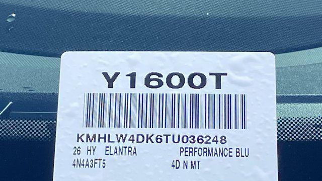 2026 Hyundai ELANTRA N Base
