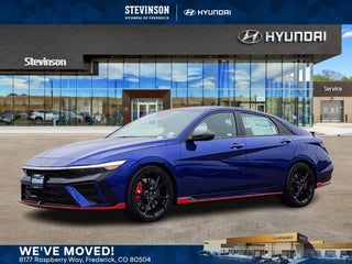 2025 Hyundai ELANTRA N with Intense Blue Exterior