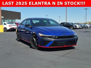 2025 Hyundai ELANTRA N with Intense Blue Exterior