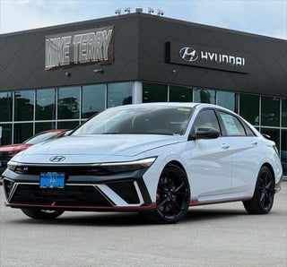 2025 Hyundai ELANTRA N with Atlas White Exterior