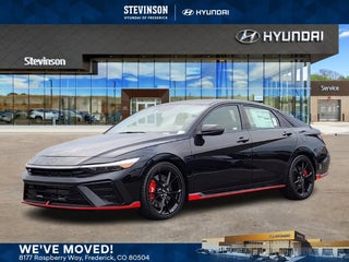 2025 Hyundai ELANTRA N with Abyss Black Exterior