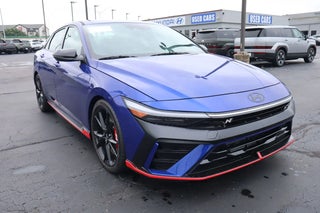 2025 Hyundai ELANTRA N with Intense Blue Exterior