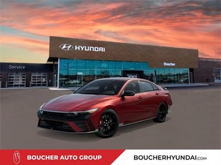 2025 Hyundai ELANTRA N with Ultimate Red Exterior