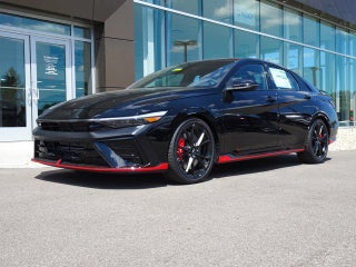 2025 Hyundai ELANTRA N with Abyss Black Exterior