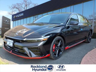 2025 Hyundai ELANTRA N with Abyss Black Exterior