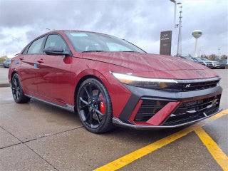 2026 Hyundai ELANTRA N with Ultimate Red Exterior