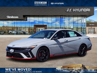 2025 Hyundai ELANTRA N with Cyber Gray Exterior