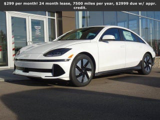 2025 Hyundai IONIQ 6 with Serenity White Exterior