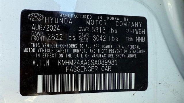 2025 Hyundai IONIQ 6 SE