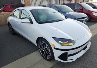 2023 Hyundai IONIQ 6 with Serenity White Exterior